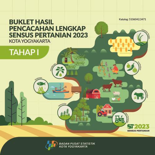 Booklet, Complete Enumeration Results of the 2023 Census of Agriculture - Edition 1 Yogyakarta Municipality