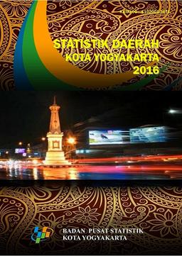 Statistik Daerah Kota Yogyakarta 2016